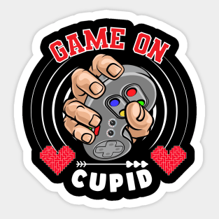 Game on Cupid! Sticker
